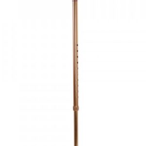 Baston de aluminio regulable  de un punto.